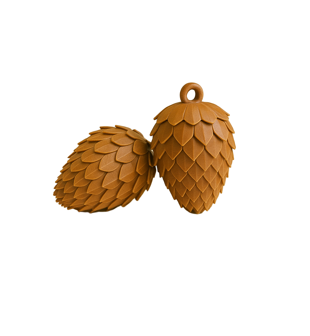 3D-printet kongle – natur møter teknologi 🌲